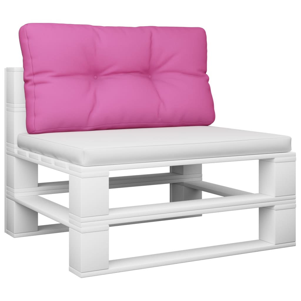 vidaxL pallehynde 80x40x12 cm stof pink