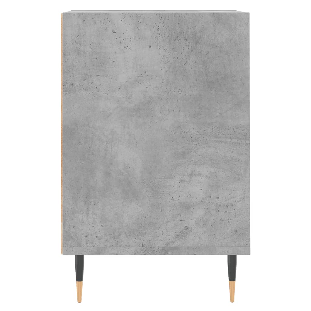 vidaXL tv-bord 160x35x55 cm konstrueret træ betongrå