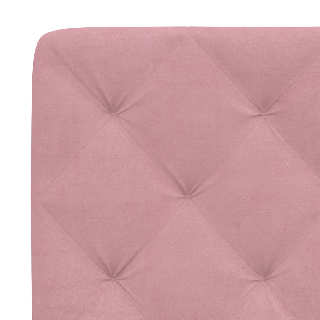 vidaXL gavlpude 80 cm velour pink