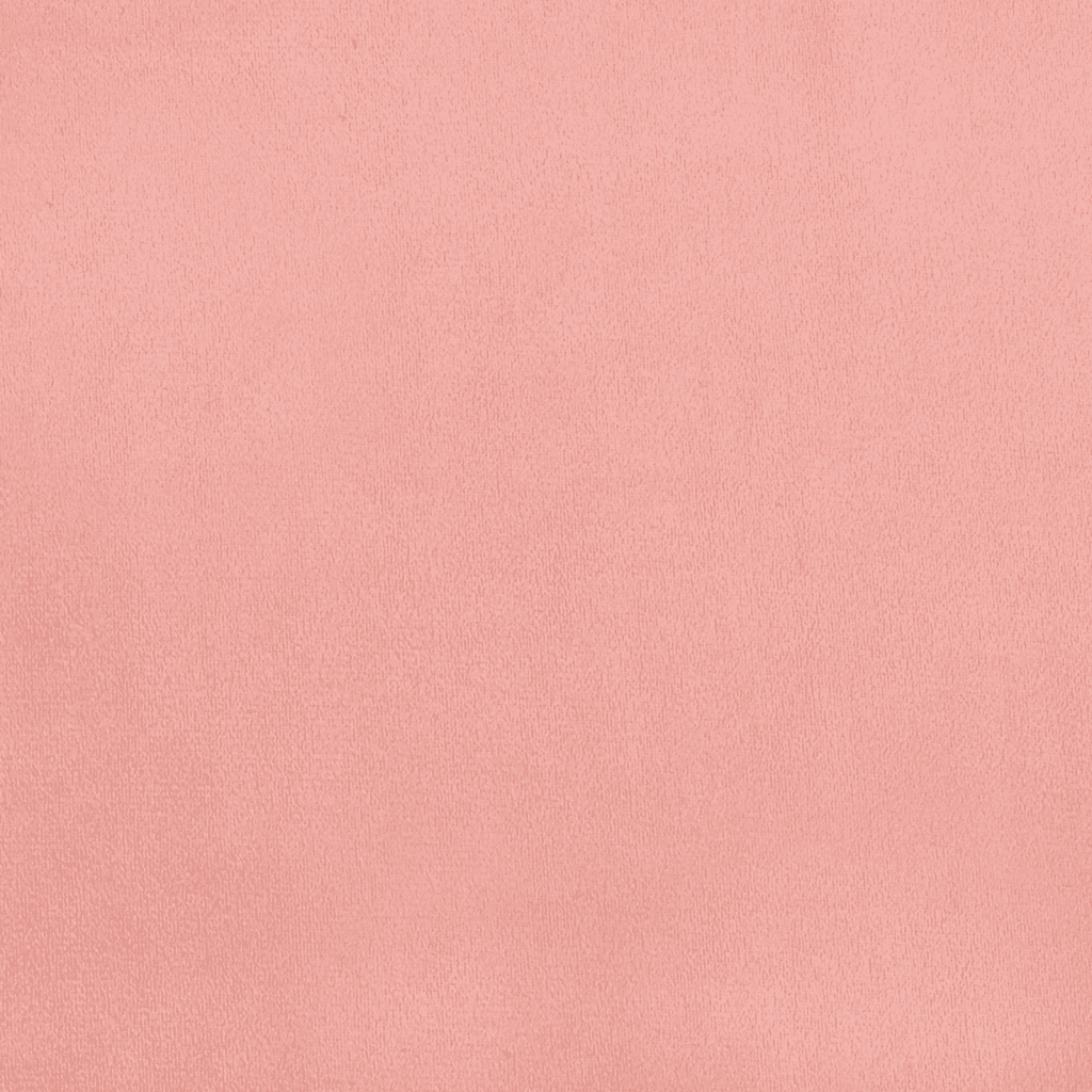 vidaXL kontinentalseng med madras 140x190 cm fløjl lyserød
