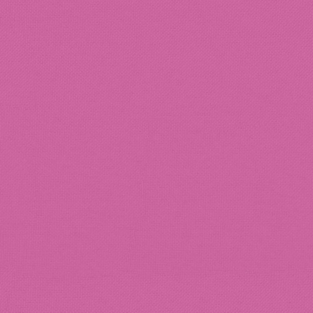 vidaxL pallehynde 50x50x12 cm stof pink