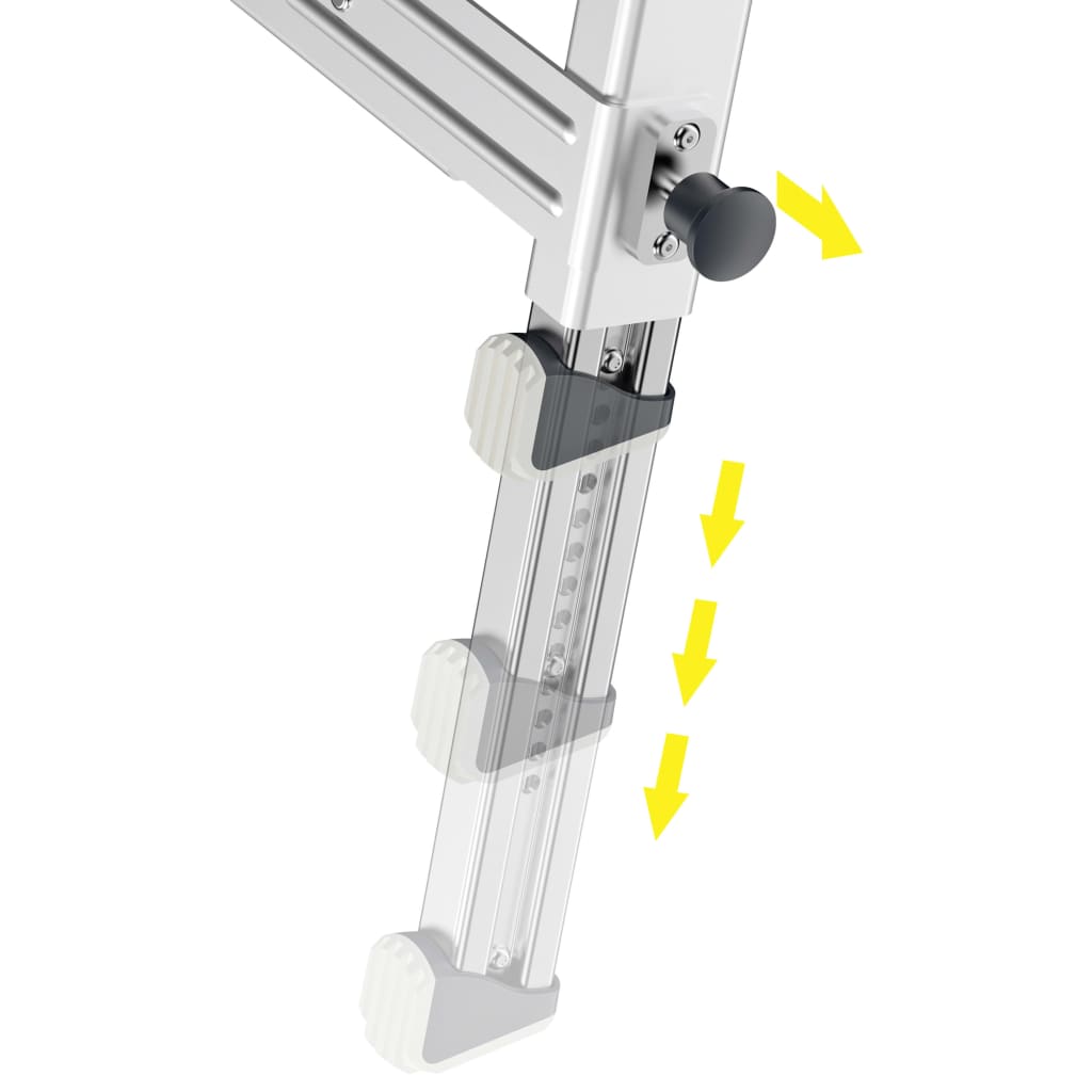 Hailo TP1 trappeplatform aluminium