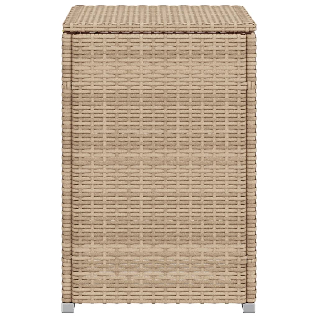 vidaXL gasflaskeskjuler 40x40x60 cm polyrattan beige