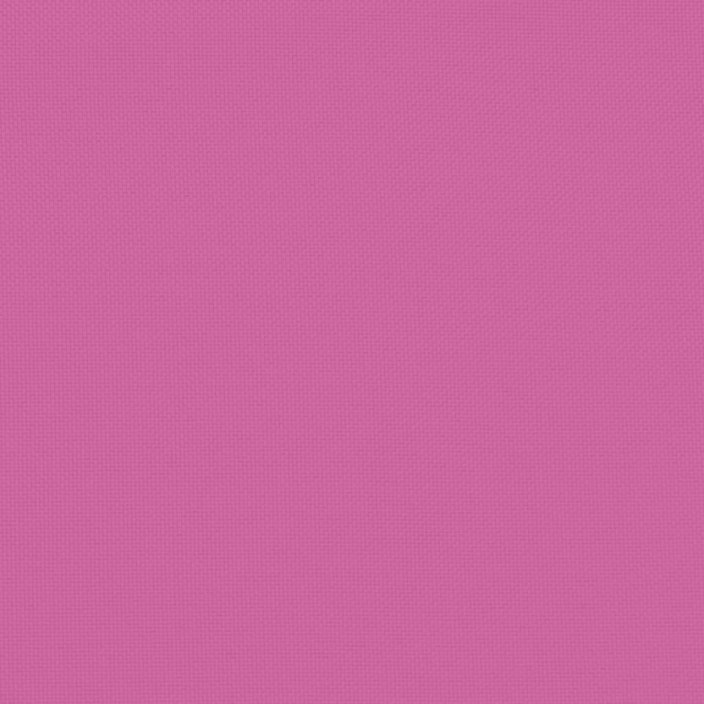 vidaXL hynder til havestol 4 stk. 40x40x3 cm stof pink