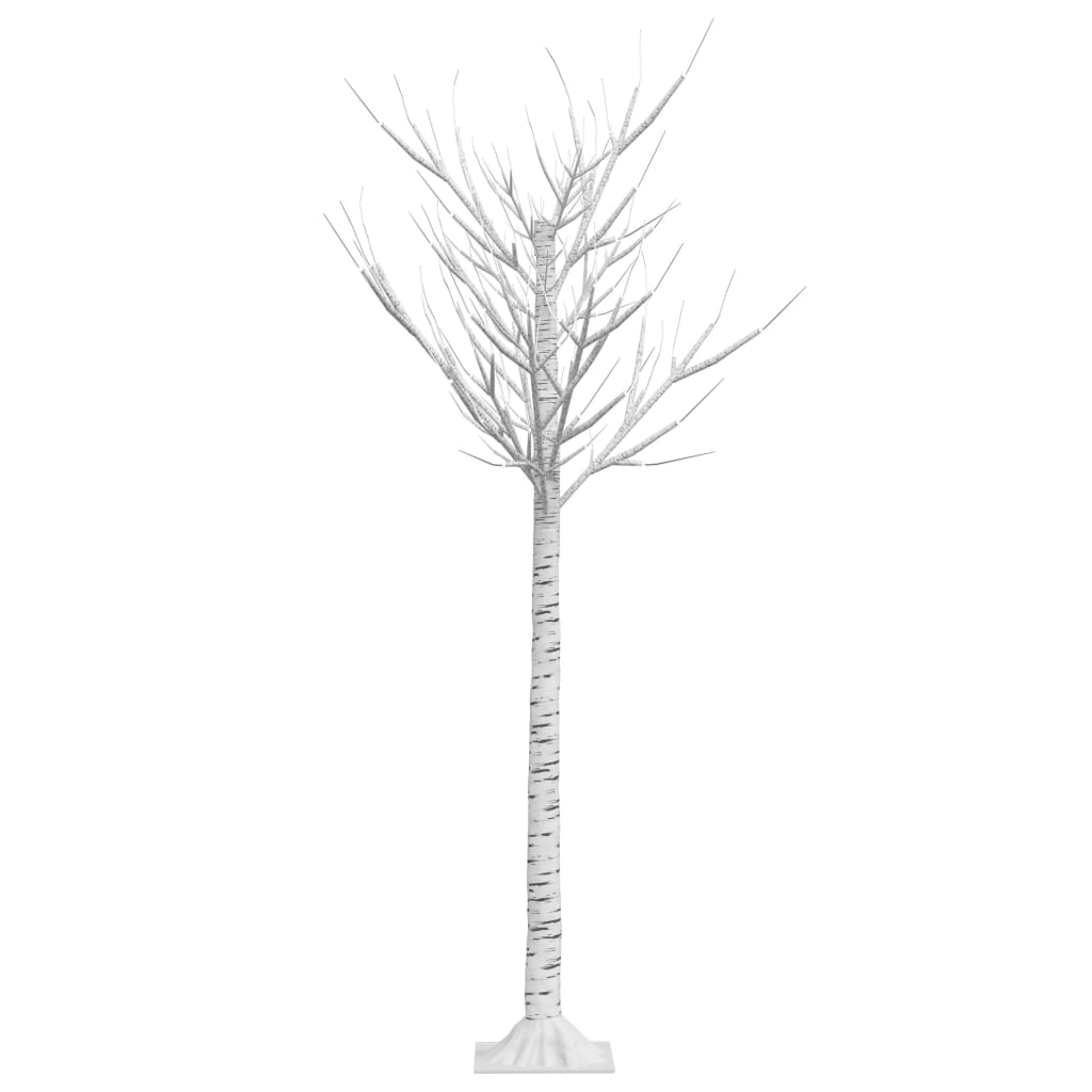 vidaXL lystræ 140 LED'er 1,5 m indendørs/udendørs pil koldt hvidt lys