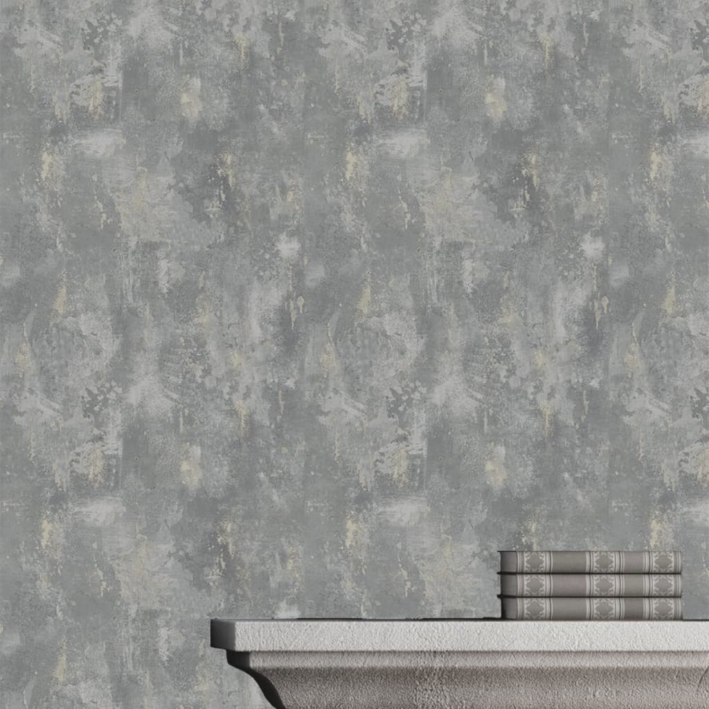 DUTCH WALLCOVERINGS tapet beton grå TP1008