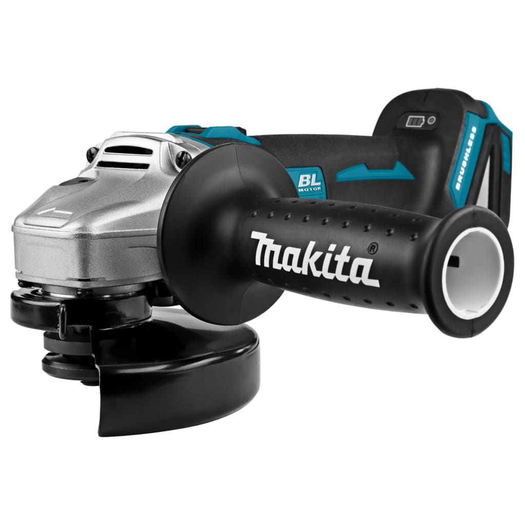 Makita slibemaskine uden batteri 18V 12,5 cm blå og sort