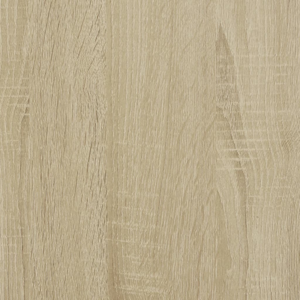 vidaXL printerstativ 40x32x22,5 cm konstrueret træ sonoma-eg