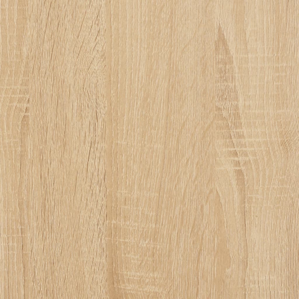 vidaXL konsolbord 100x30,5x75 cm konstrueret træ sonoma-eg