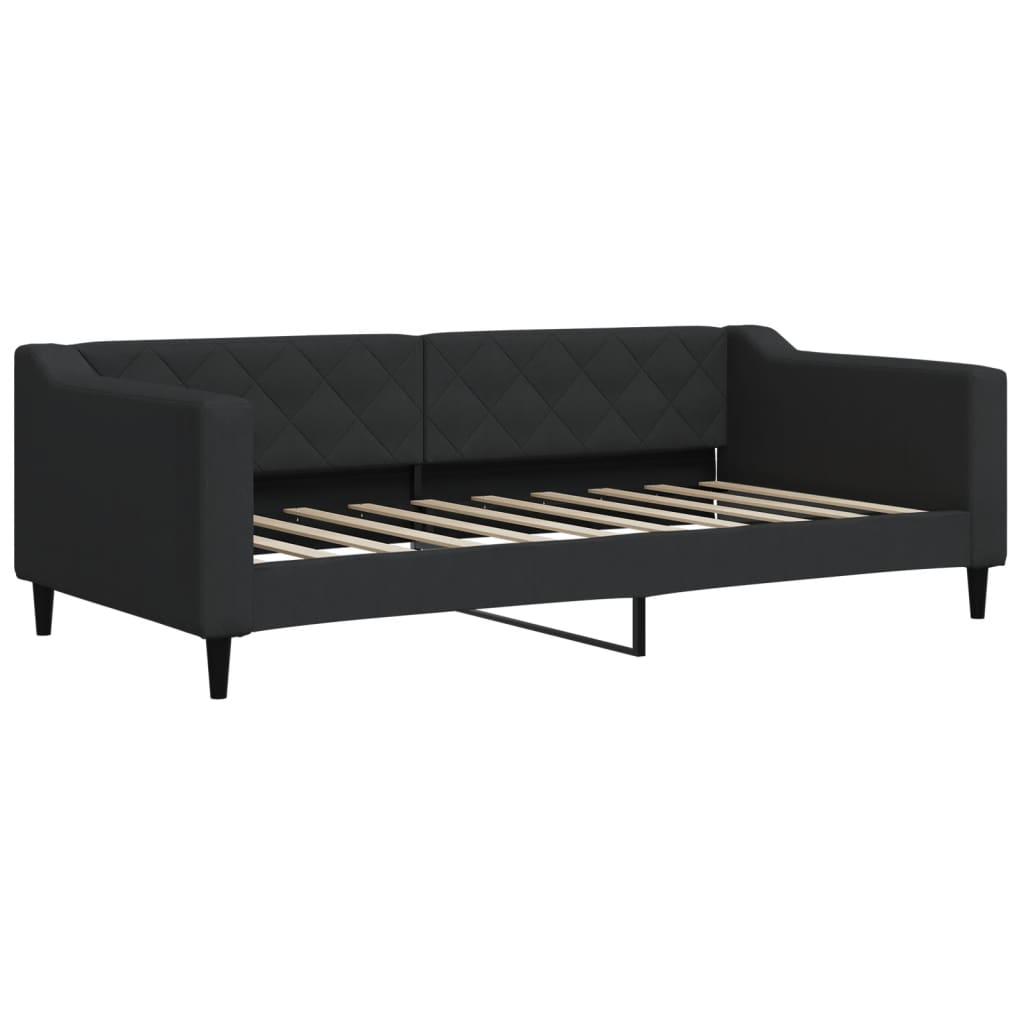 vidaXL daybed 90x190 cm stof sort