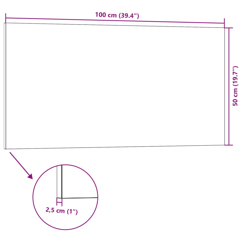 vidaXL 3D-vægpaneler 5 stk. 100x50 cm EPS lysebrun