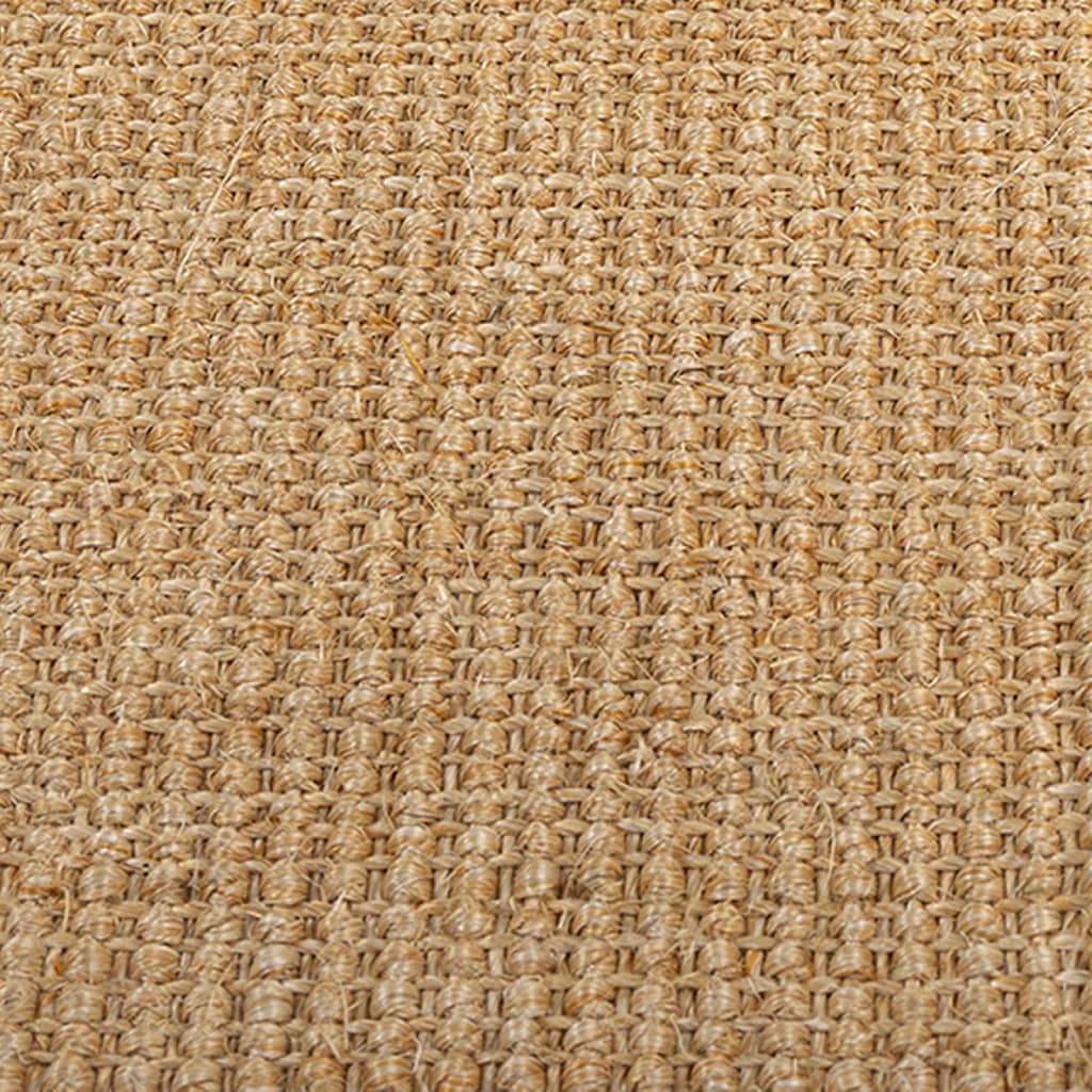 vidaXL gulvtæppe 66x100 cm naturlig sisal