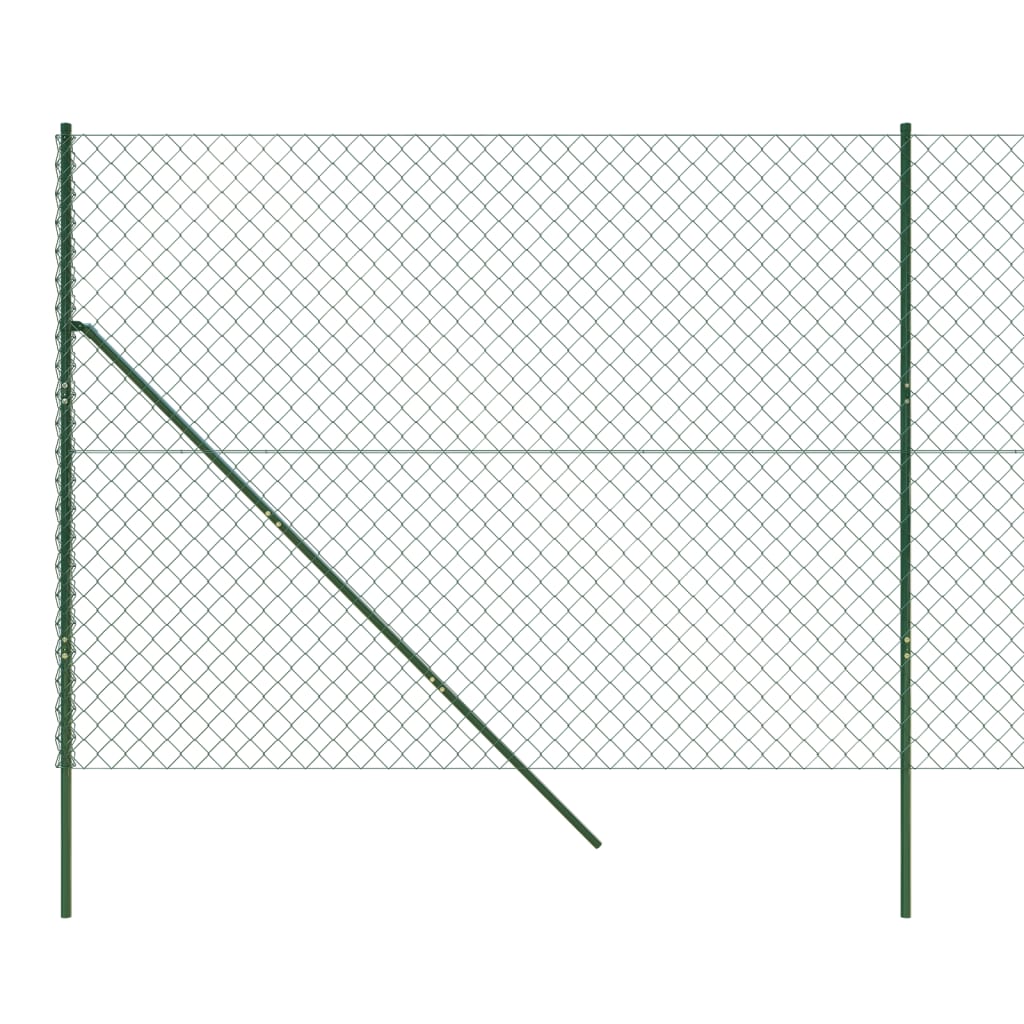 vidaXL trådegn 1,4x25 m grøn