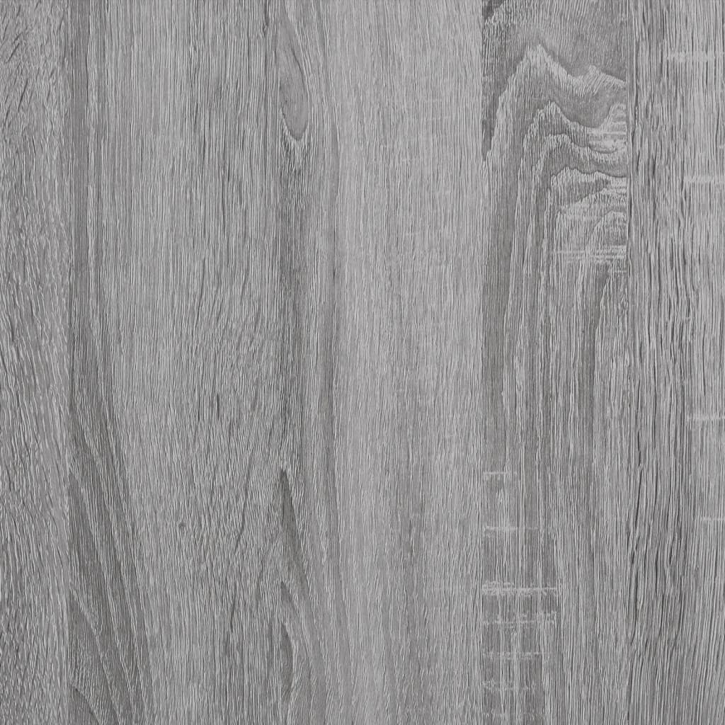 vidaXL tv-bord 60x40x50 cm konstrueret træ grå sonoma-eg