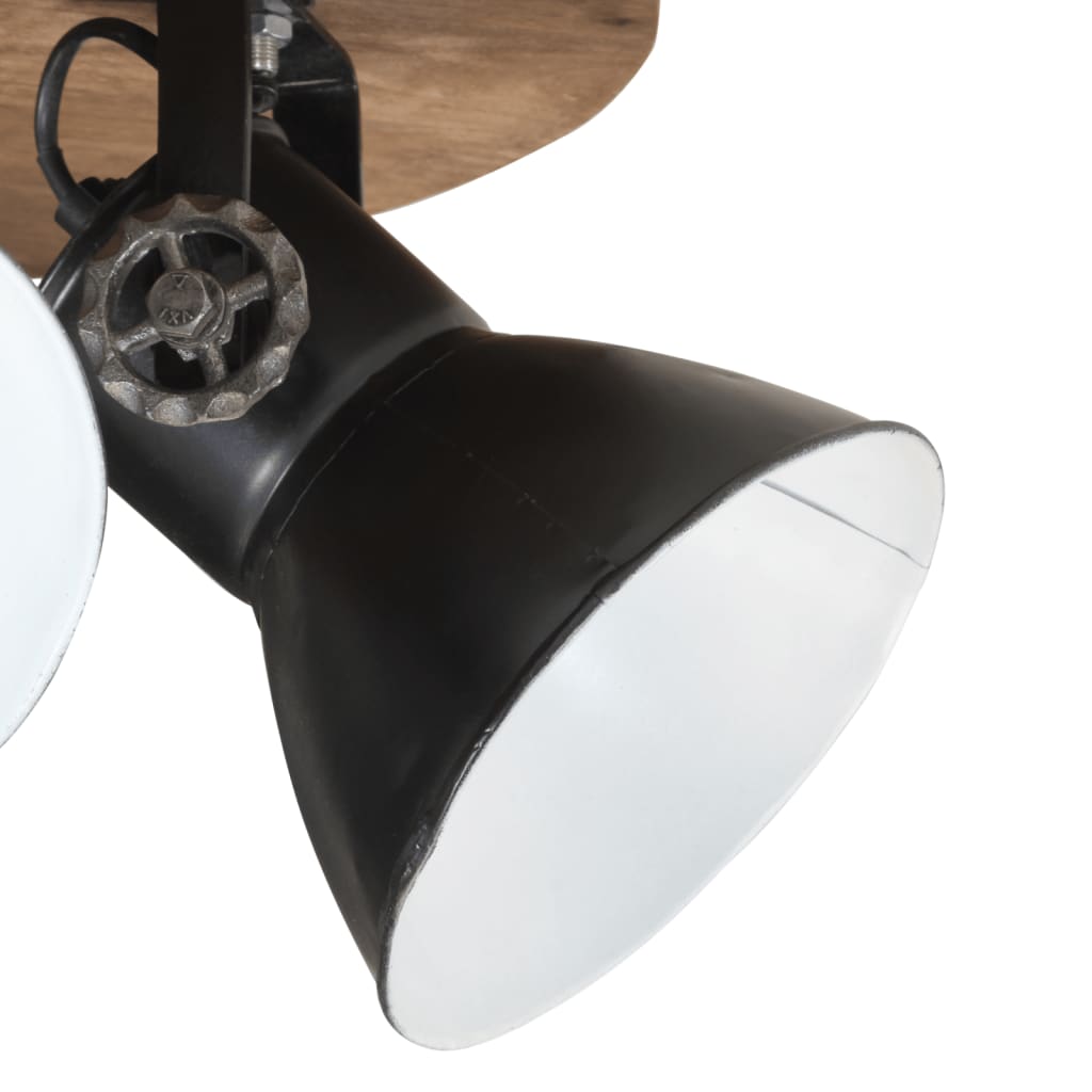 vidaXL loftlampe 50x50x25 cm 25 W E27 sort