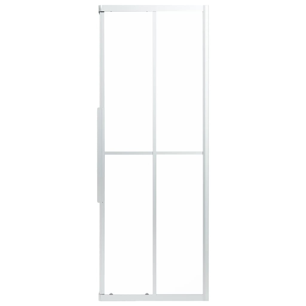 vidaXL brusekabine 70x70x180 cm matteret sikkerhedsglas