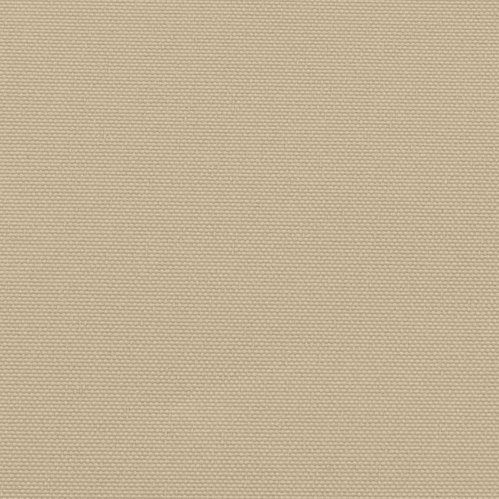 vidaXL sammenrullelig sidemarkise 220x500 cm beige