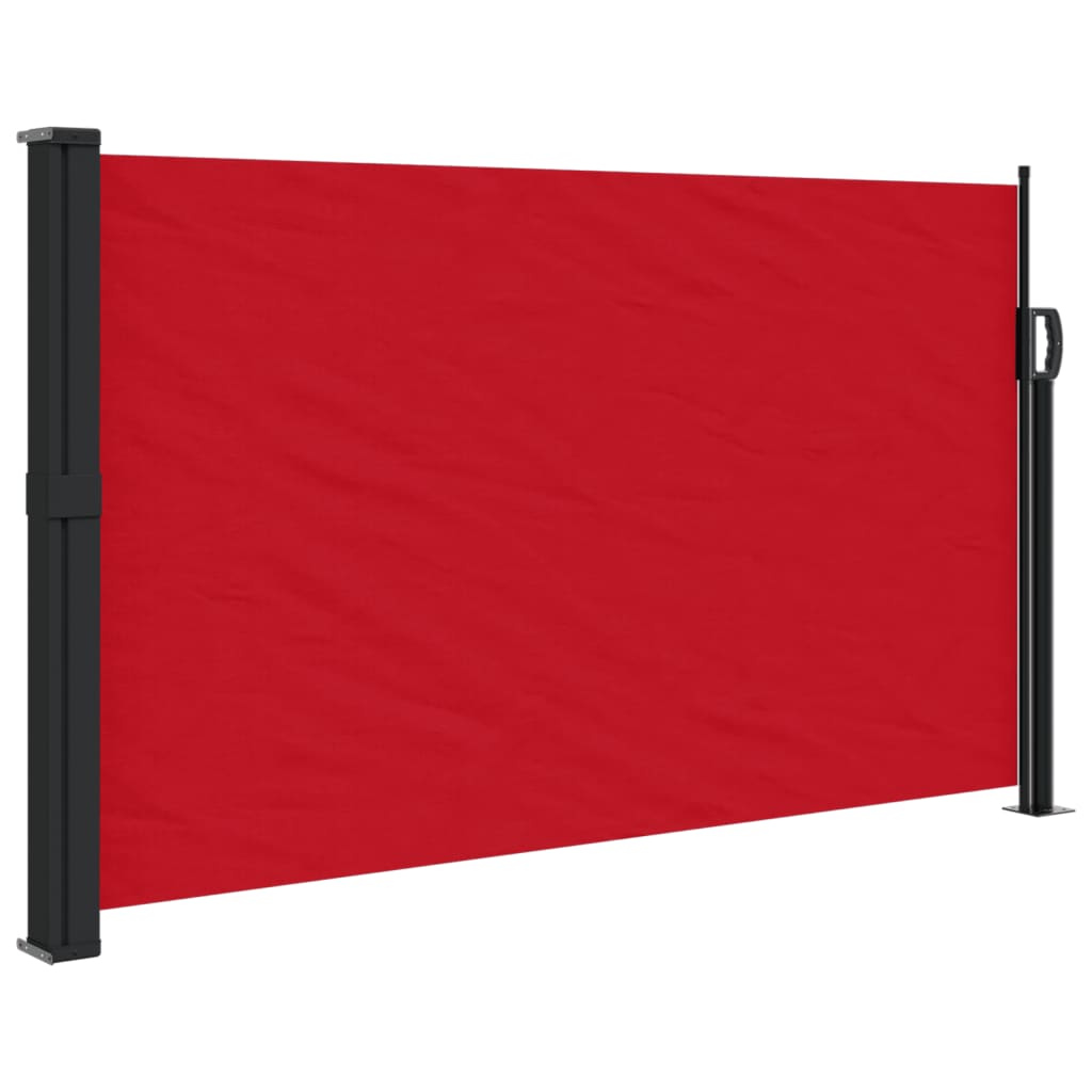 vidaXL sammenrullelig sidemarkise 120 x 600 cm red