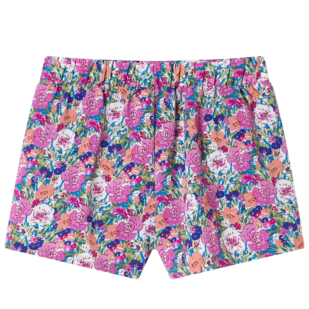 Shorts til børn str. 104 fuchsia