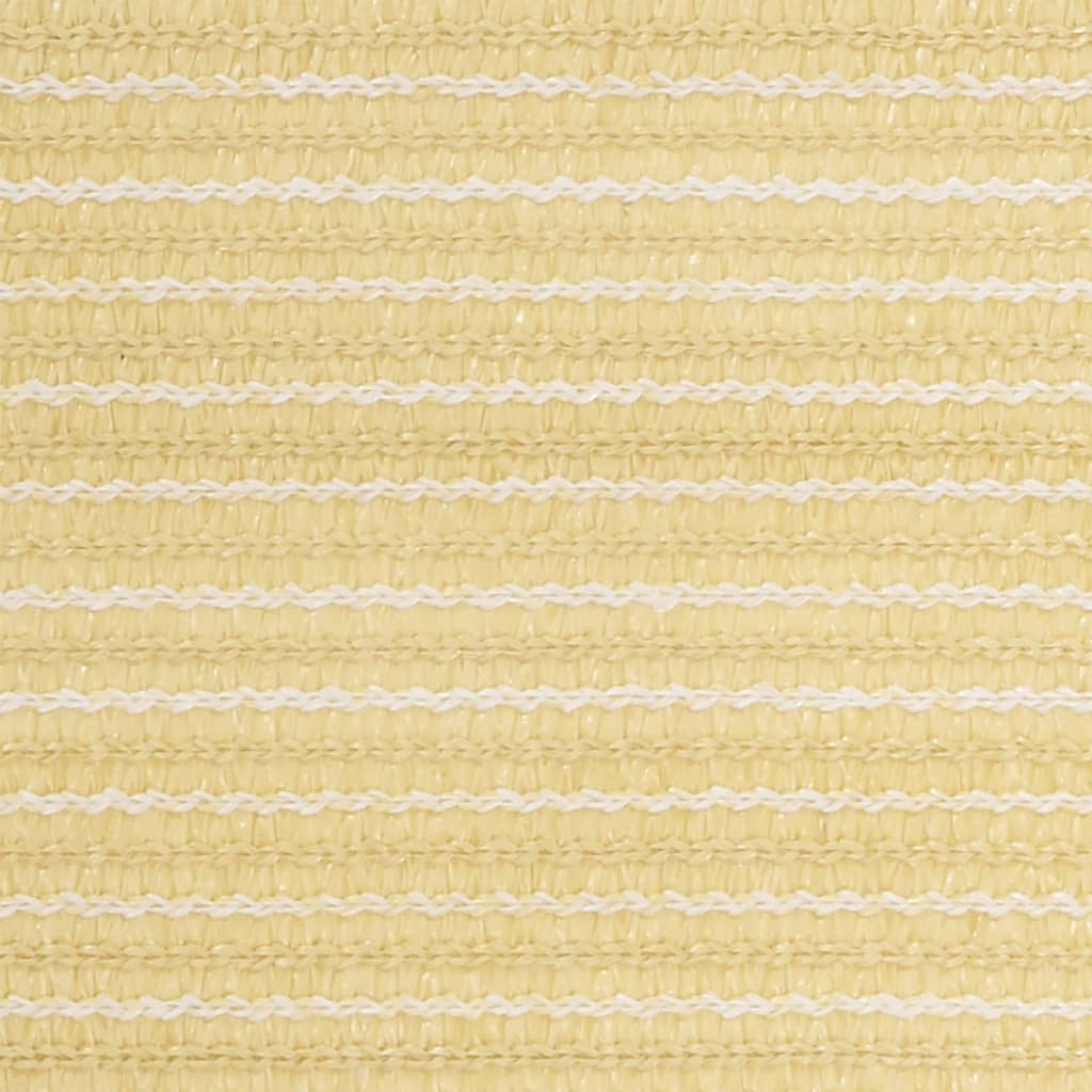 vidaXL telttæppe 250x250 cm HDPE beige