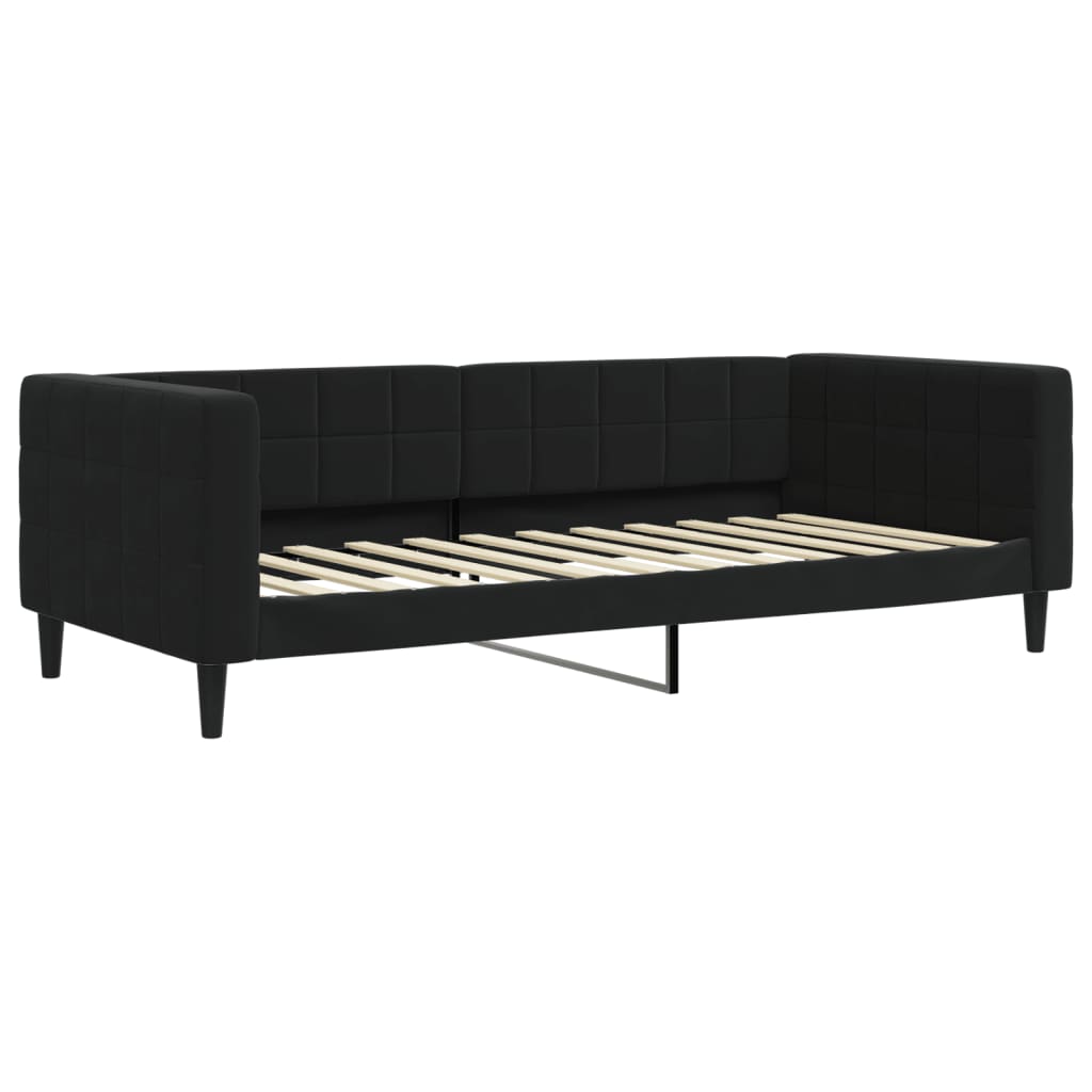 vidaXL daybed 90x200 cm velour sort