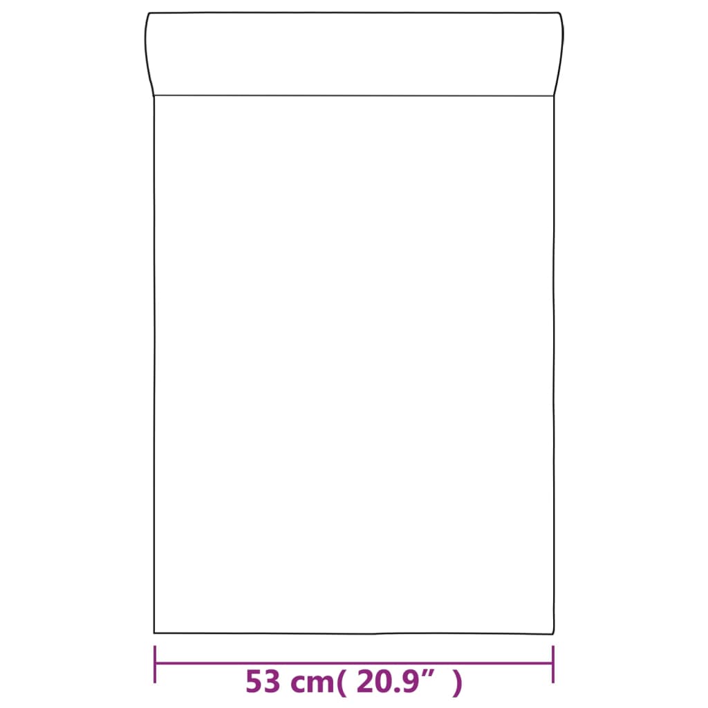 vidaXL 3D-tapet 10x0,53 m sten-look ikke-vævet beige