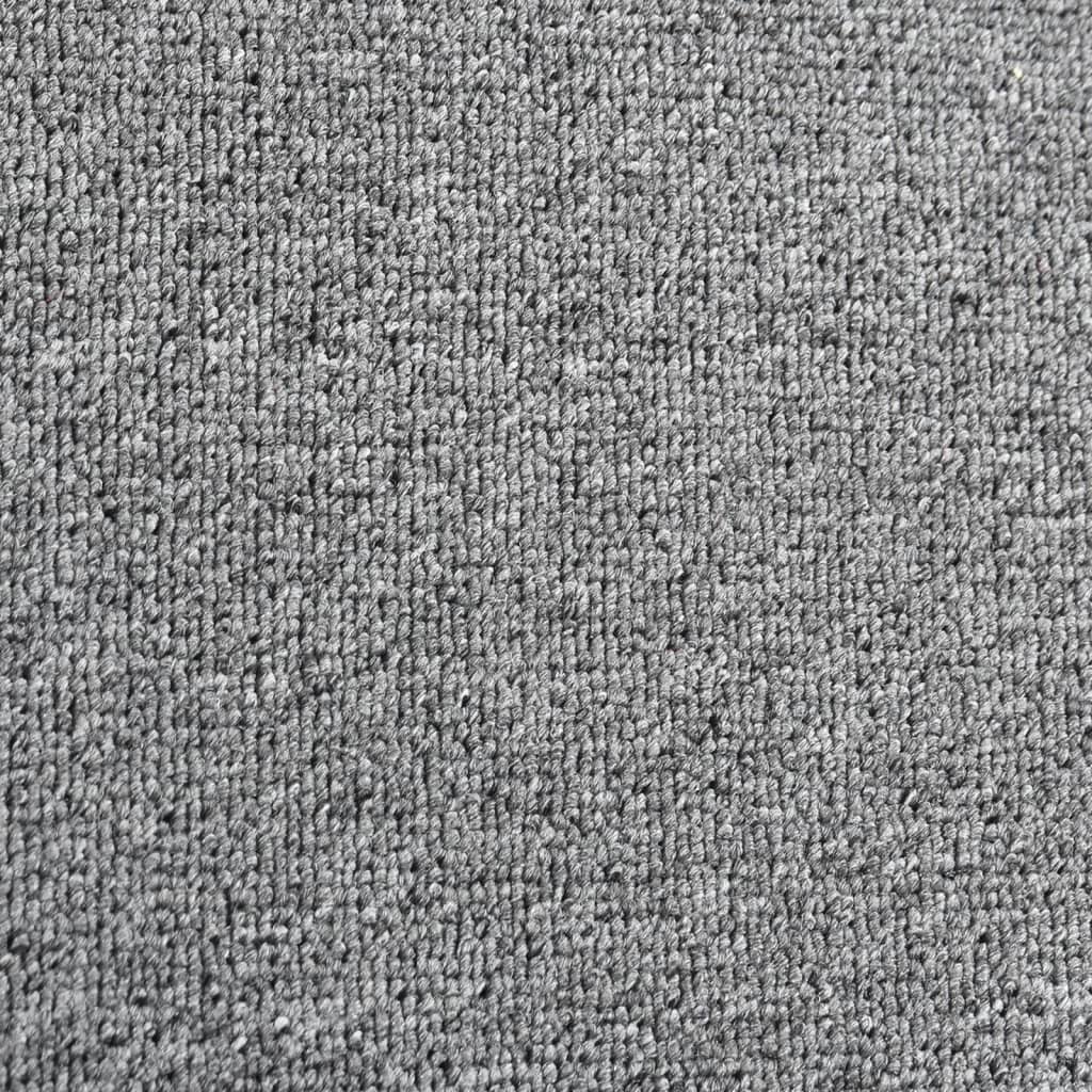 vidaXL tæppeløber 50x300 cm mørkegrå
