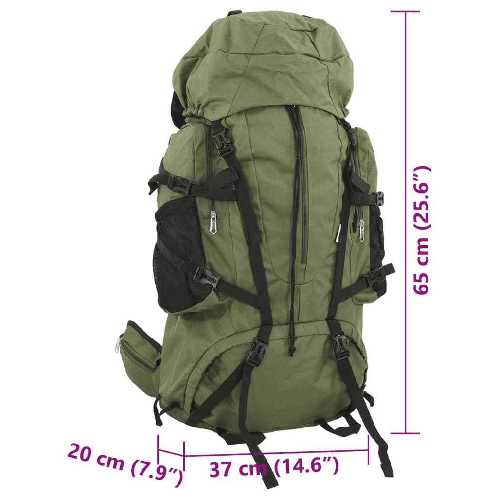 vidaXL vandretaske 60 l oxfordstof armygrøn