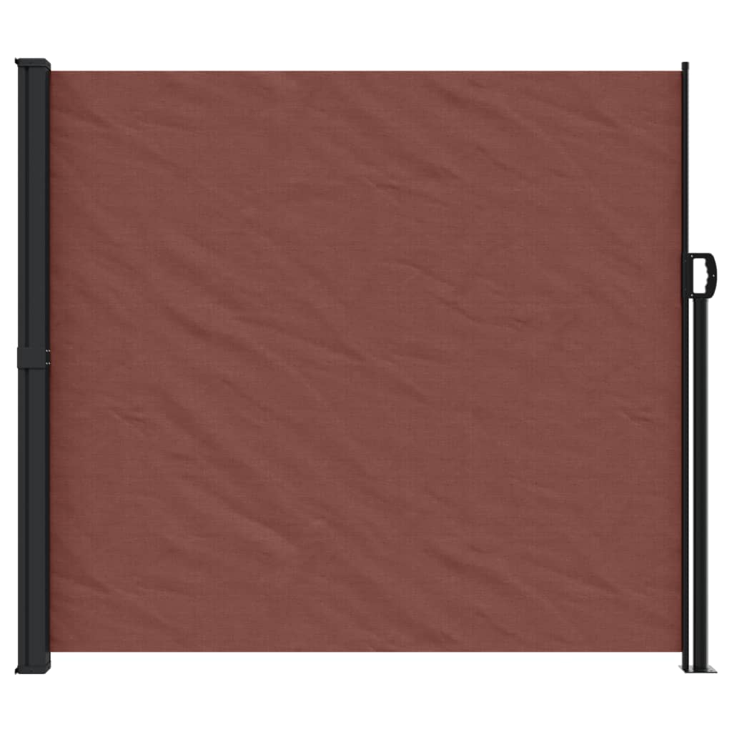 vidaXL sidemarkise 180x300 cm sammenrullelig brun
