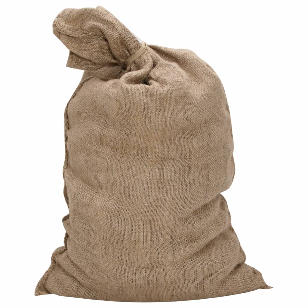 vidaXL jutesække 10 stk. 60x105 cm 100 % jute 340 g/m2