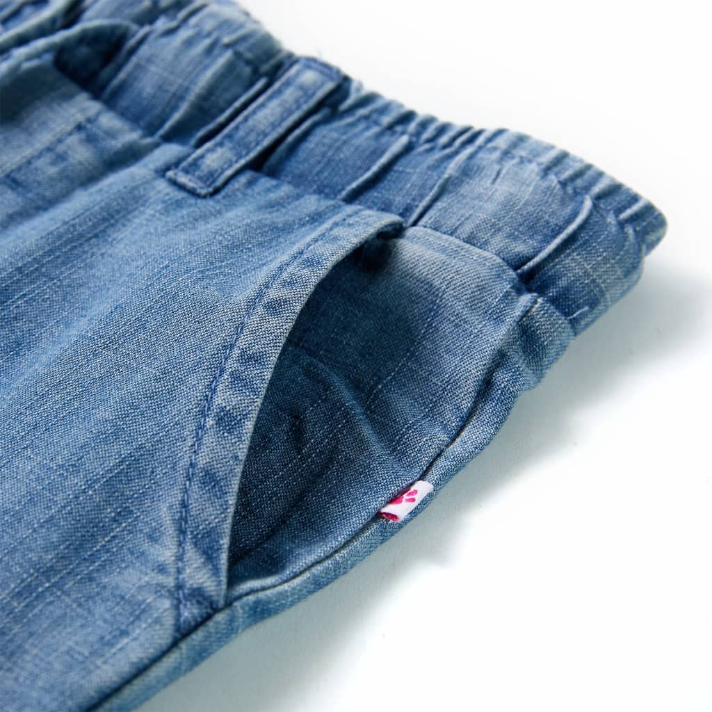 Shorts til børn str. 92 denimblå