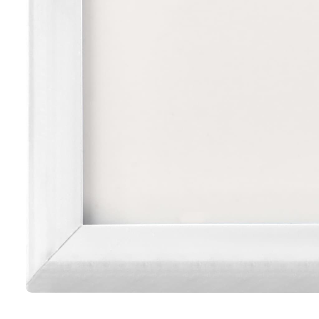 vidaXL billedrammer 3 stk. til væg eller bord 70x90 cm MDF hvid