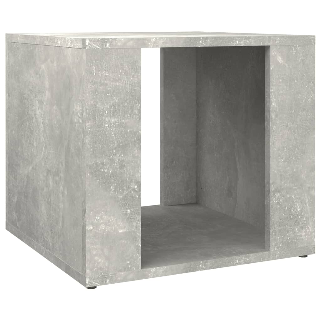 vidaXL sengebord 41x40x36 cm konstrueret træ betongrå