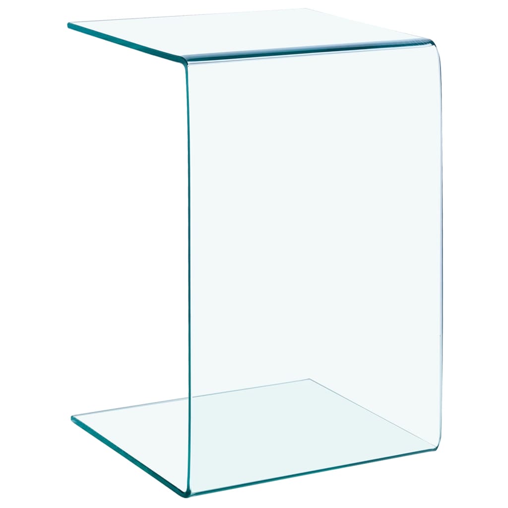 vidaXL sidebord 40x40x60 cm hærdet glas