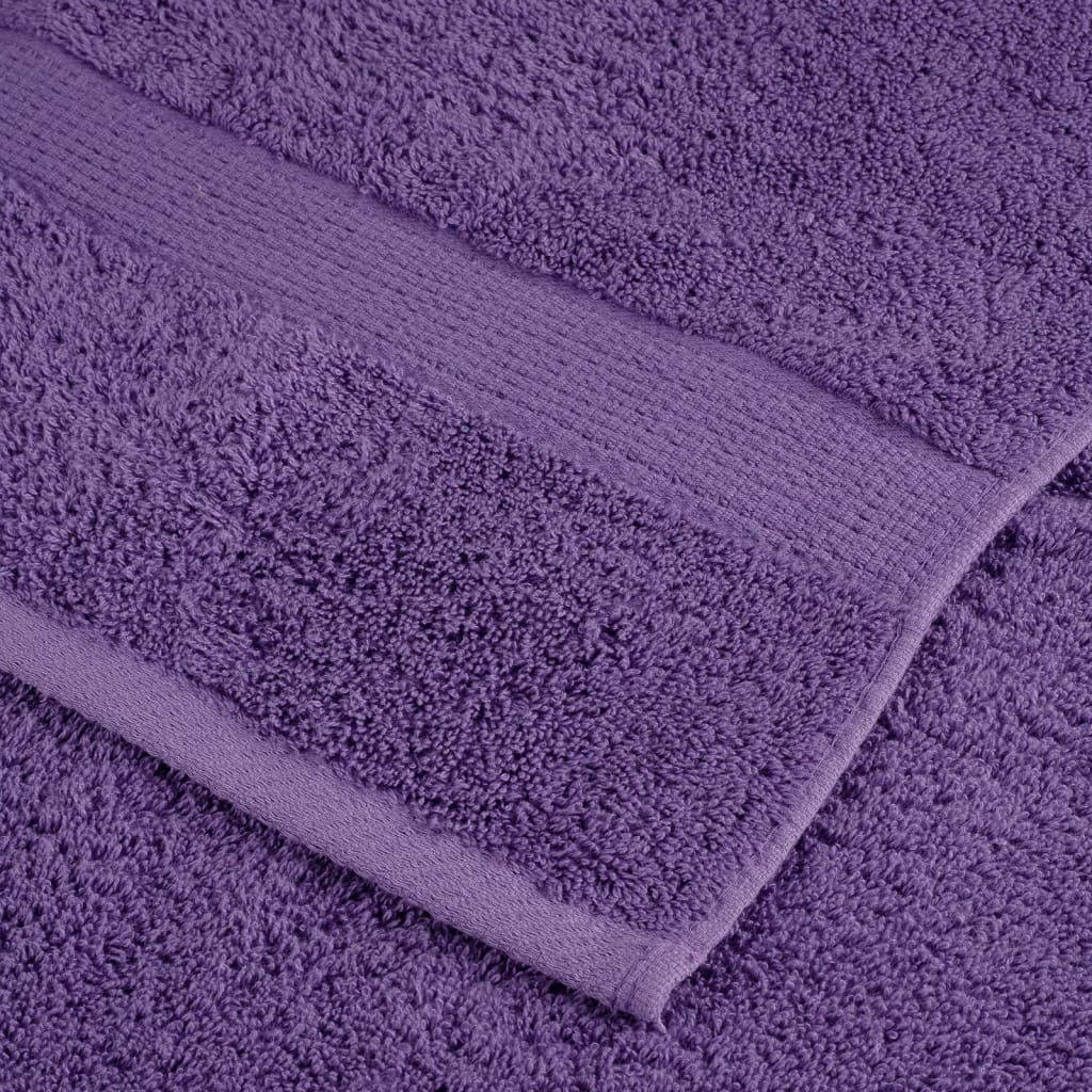 vidaXL badehåndklæder SOLUND 2 stk. Premium 100x150 cm 600 g/m2 grøn