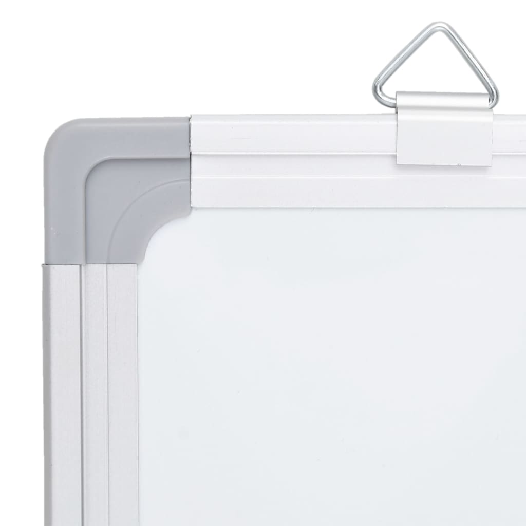 vidaXL magnetisk whiteboard 160x40x1,7 cm foldbart aluminium