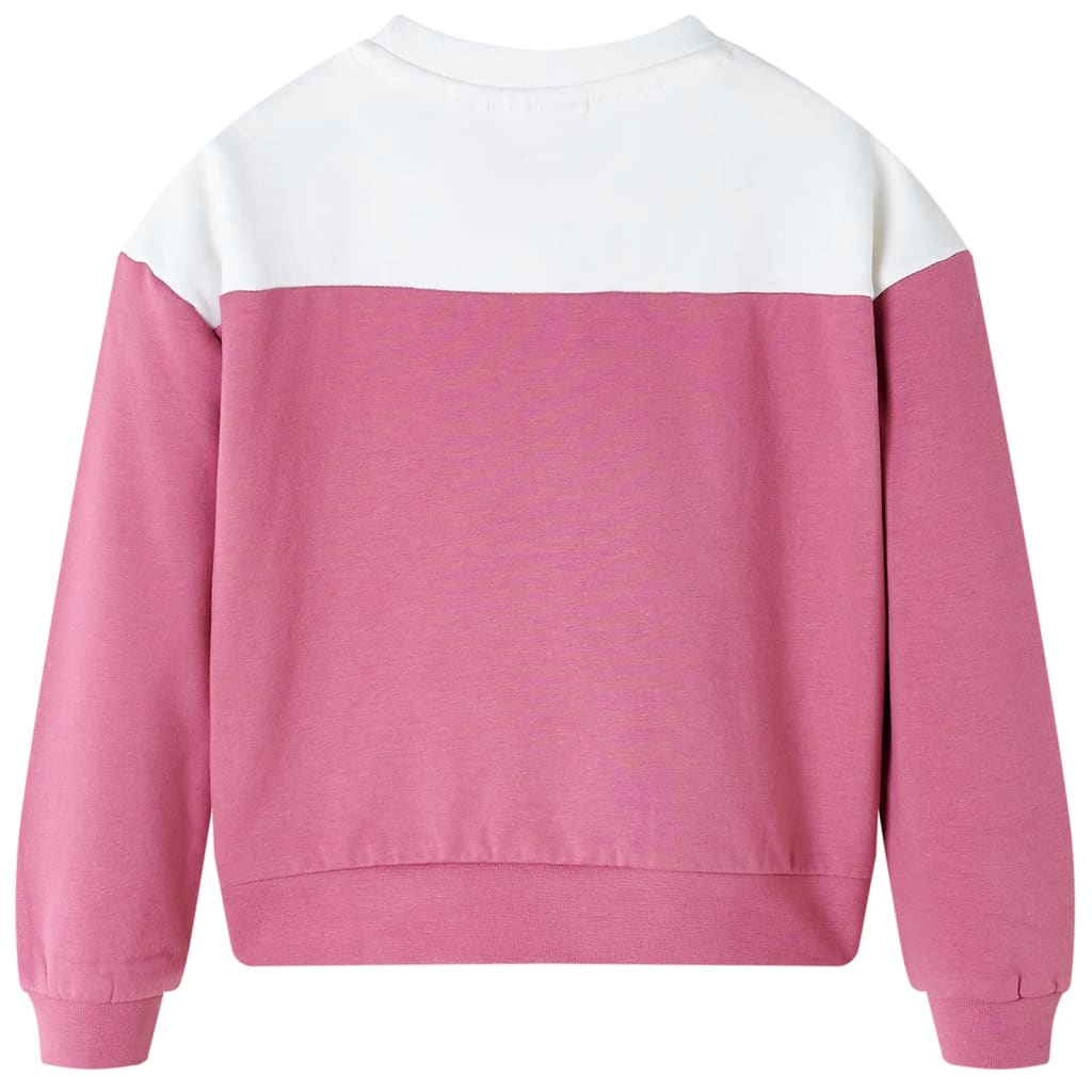 Sweatshirt til børn str. 128 pink
