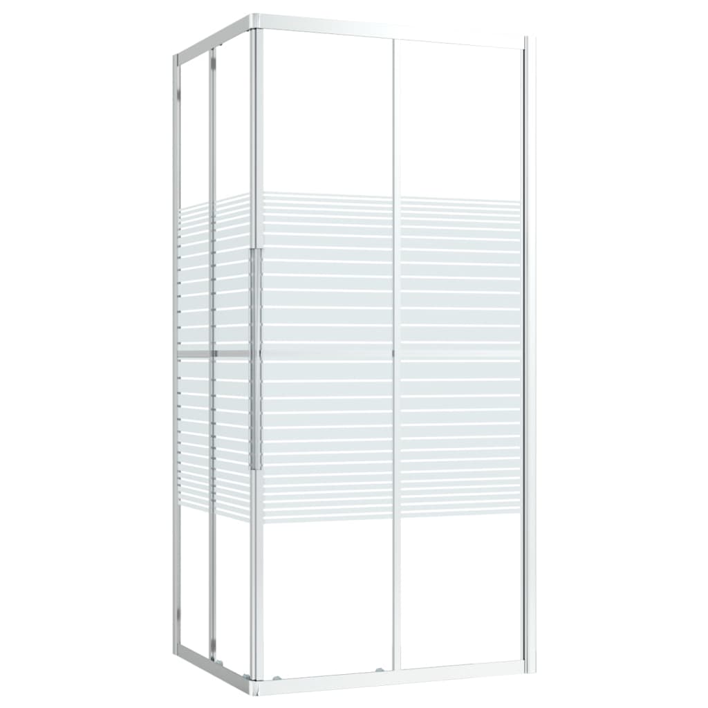 vidaXL brusekabine 90x70x180 cm sikkerhedsglas