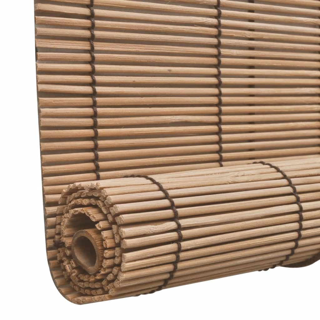 vidaXL rullegardiner 120x160 cm bambus brun