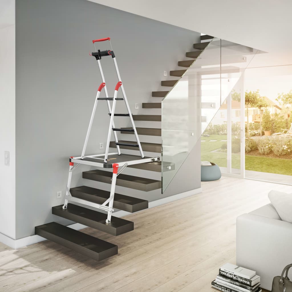 Hailo TP1 trappeplatform aluminium