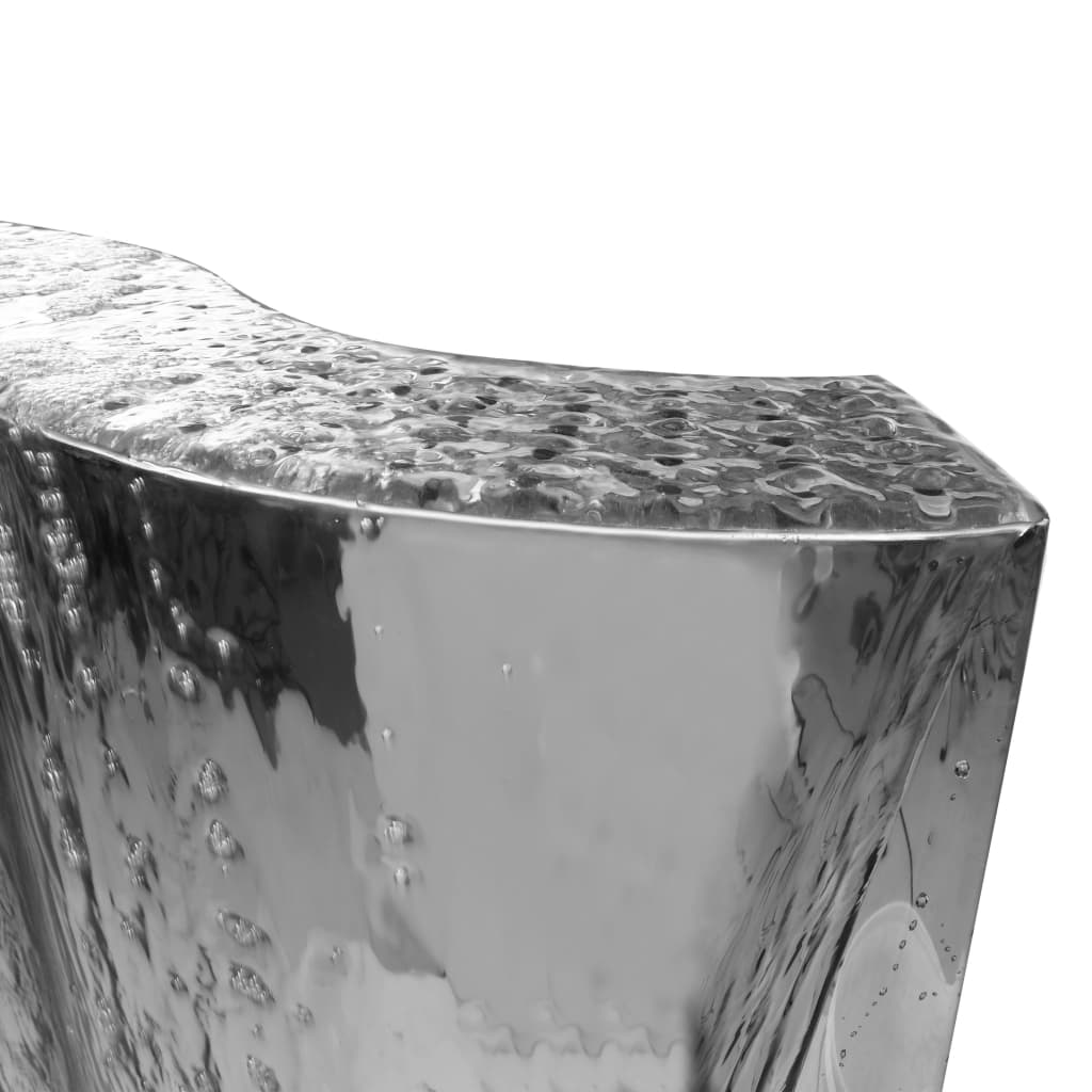 vidaXL havespringvand 60,2x37x122,1 cm rustfrit stål sølvfarvet