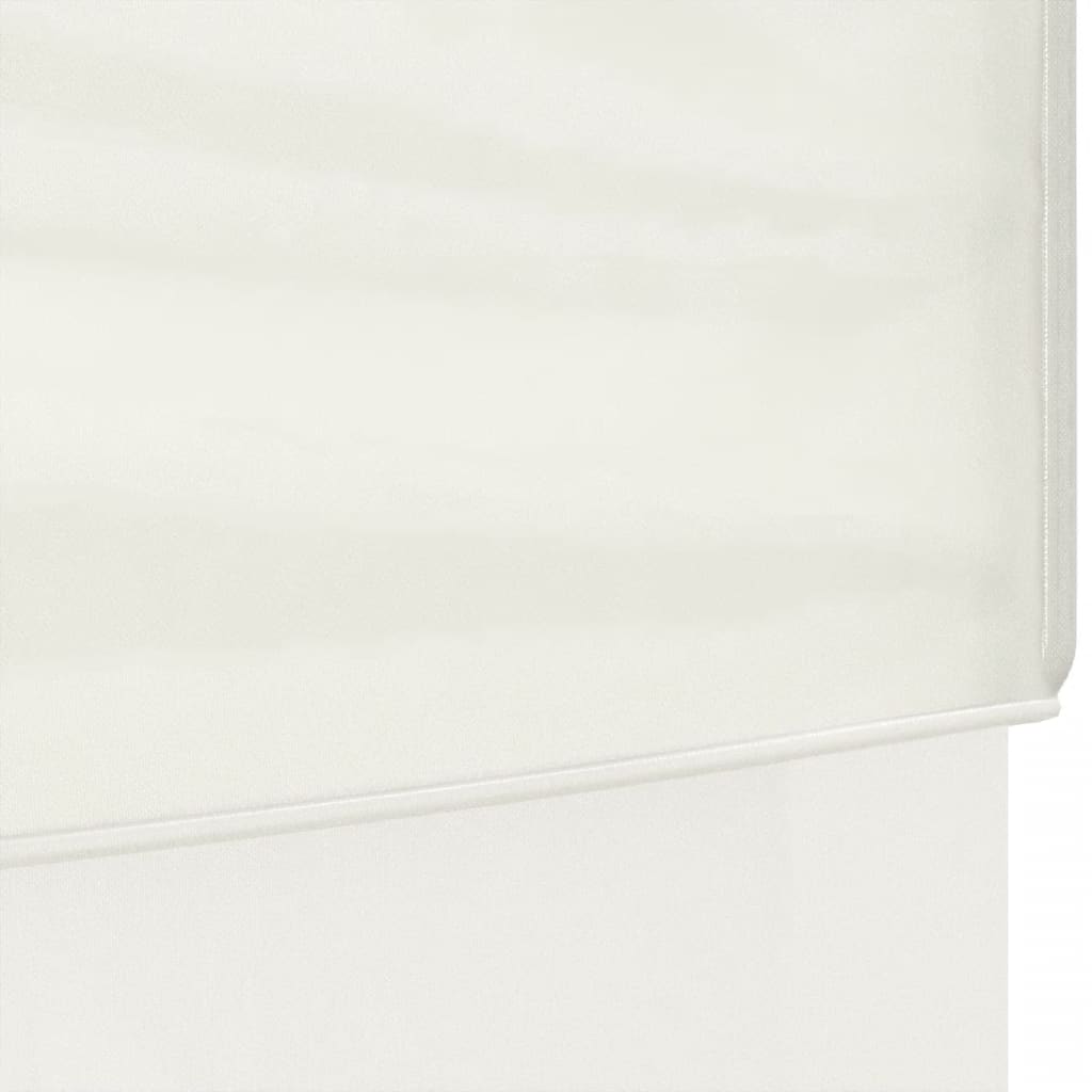 vidaXL foldbart festtelt med sidevægge 3x3 m cremefarvet