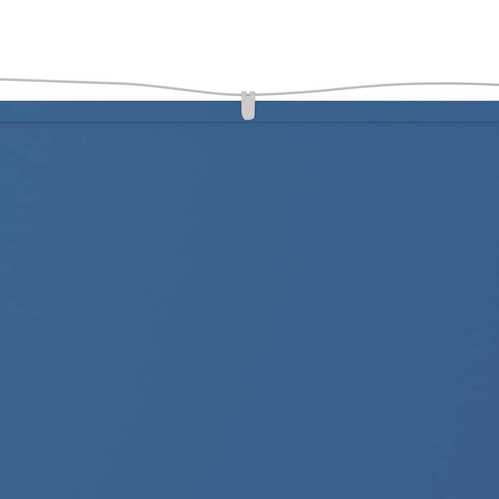 vidaXL lodret markise 100x600 cm oxfordstof blå