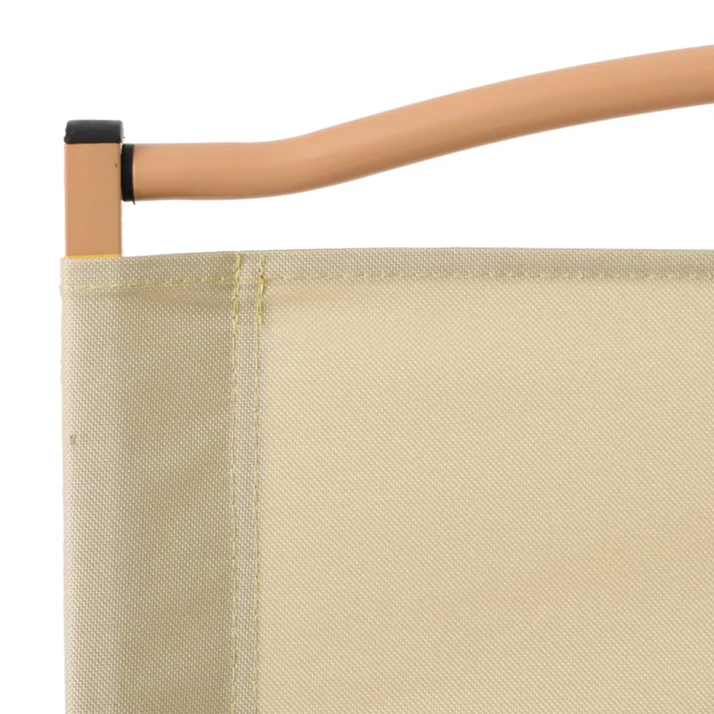 vidaXL campingstole 2 stk. 54x55x78 cm oxfordstof beige