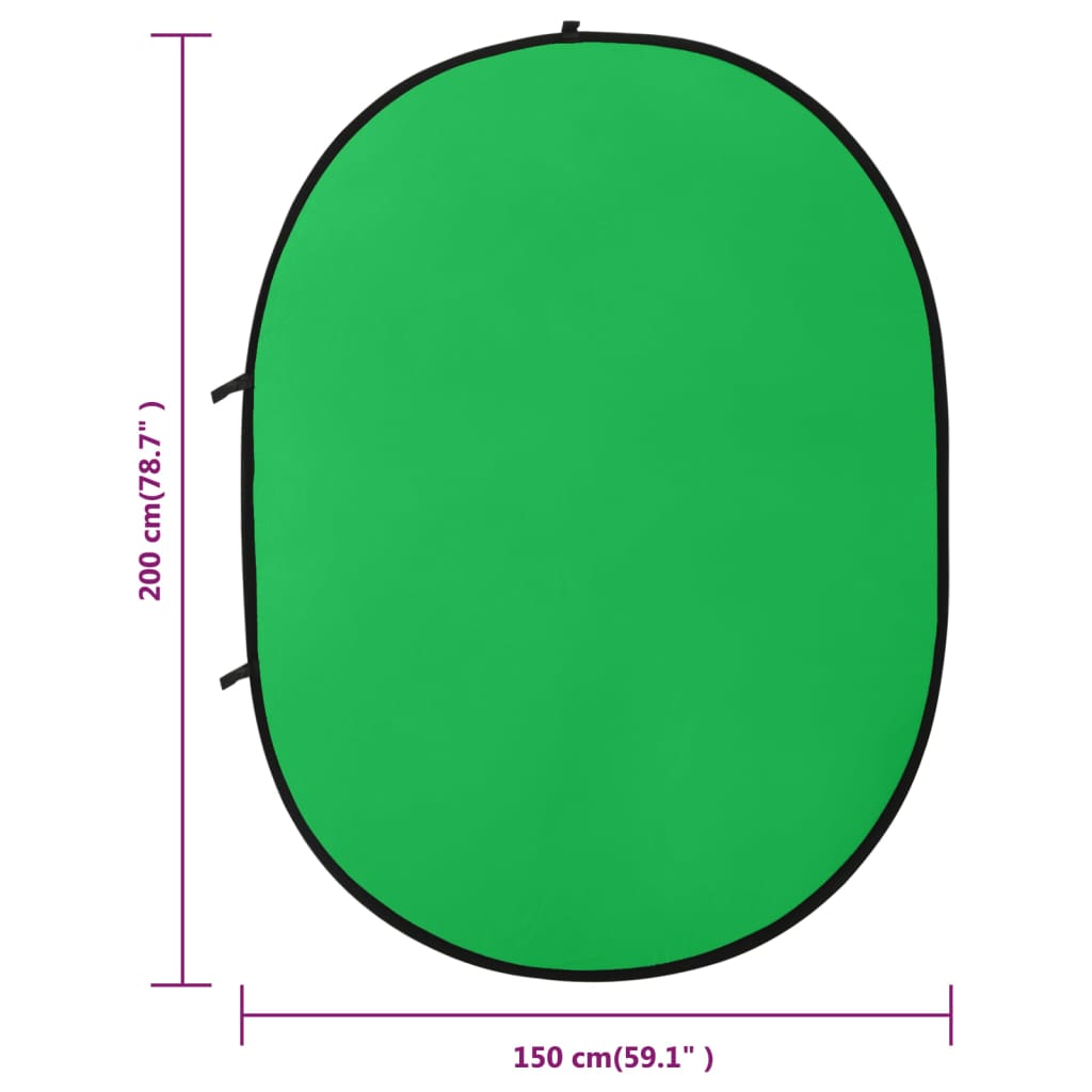 vidaXL fotostudiesæt med lampesæt og fotobaggrund