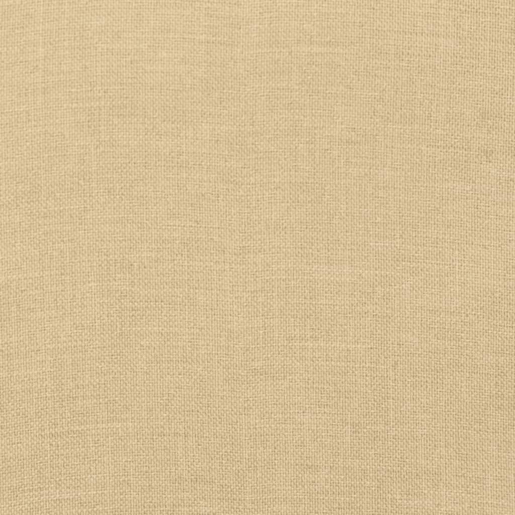 vidaXL pallehynder 2 stk. stof meleret beige